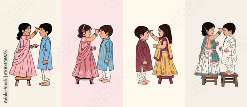 Indian karwa chauth festival card background