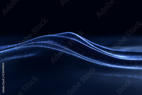 futuristic tech abstract, futuristic background with sleek digital design, glowing energy flows, and dynamic light streaks against a deep blue backdrop, emphasizing innovation high-resolution and