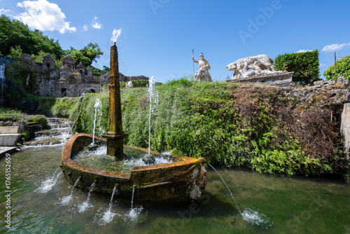 Quadro su tela Villa d'Este - Tivoli, Italy