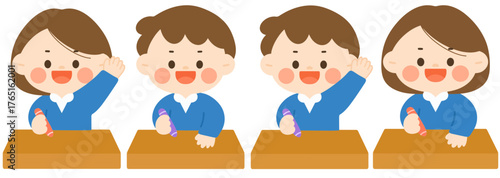 어린이 학생 학교 학생