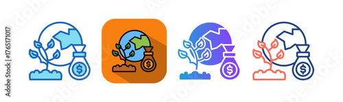 Agriculture Trade multistyle icon
