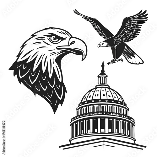 Modern Creative black flat icon set elegant 2026 