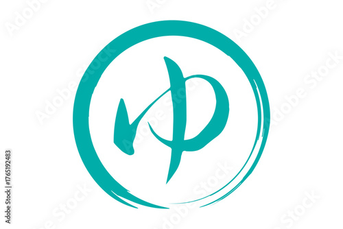 ゆ - 「ゆ（湯）」の文字の、温泉をイメージしたロゴマーク
