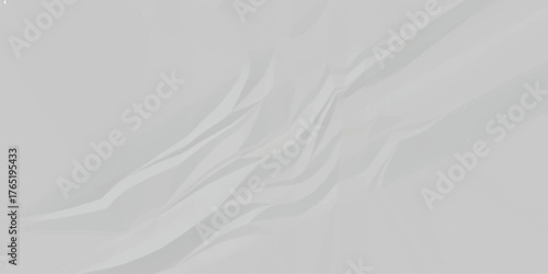 Abstract white paper crumpled panorama white paper texture background, crumpled pattern texture fabric scrapbook...	