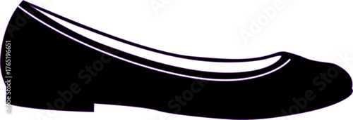 black and white shoes