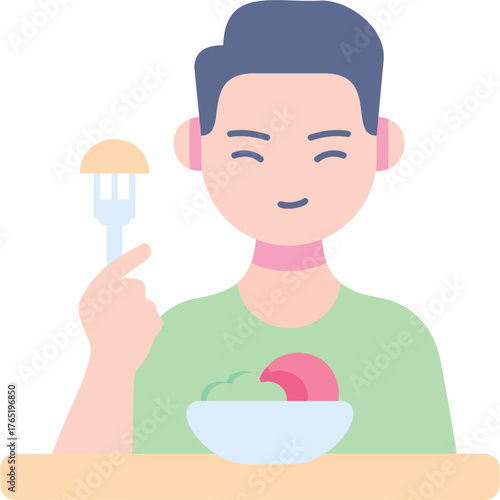 Healthy Eating Illustration