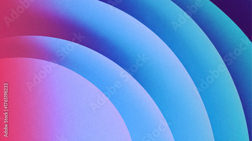 Modern Abstract Background Dynamic Color Gradient Smooth Wavy Layers Futuristic Technology Wallpaper Blue Pink Purple Aesthetic