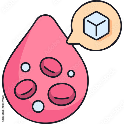 Glucose Sticker