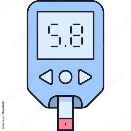 Glucose Meter Sticker