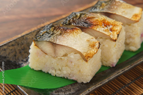 日本の食べ物｜焼き鯖寿司