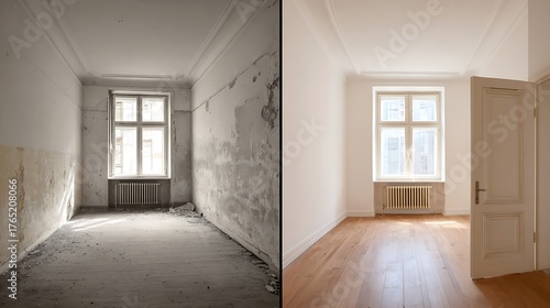 Before and After Apartment Renovation