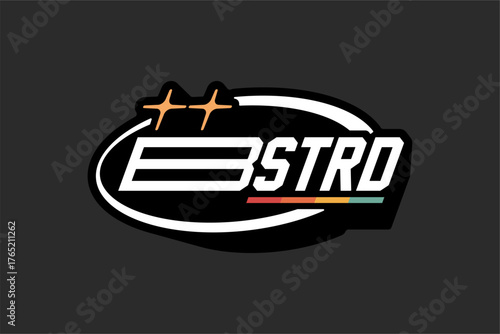 typography streetwear urban fashion template for printing