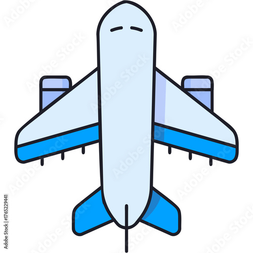 Airplane Sticker