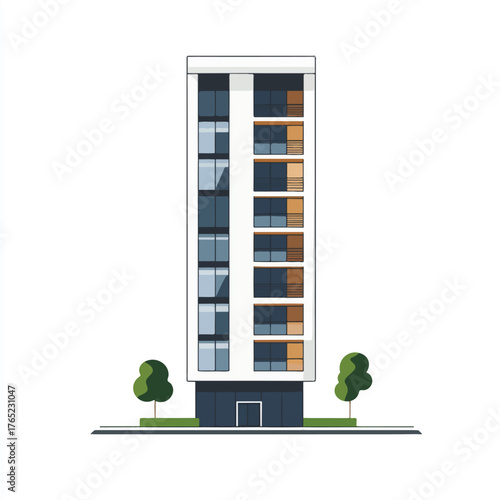  Modern apartment building architectural design