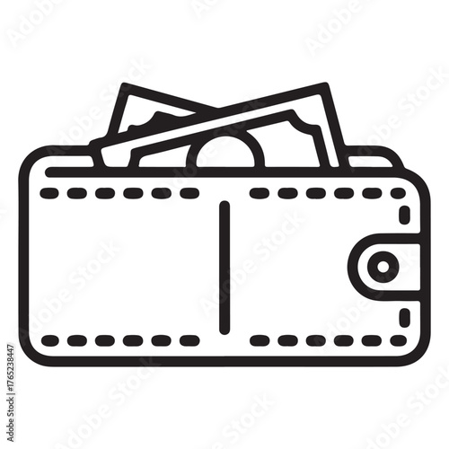Flat icon with shadow vector icon