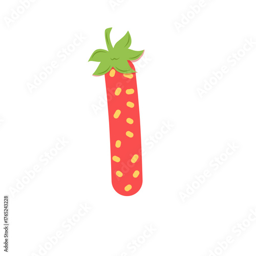 Strawberry Alphabet Series – Cute Fruit Letters A–Z
