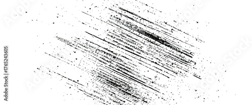 Vector Monochrome Paint Splatter Effect Artistic Ink Splash Texture