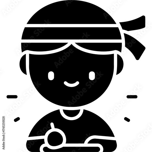 Glyph Solid Diligent Icon