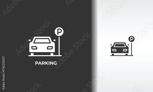 Parking Vector, Icon Or Logo Sign Isolated Symbol Illustration