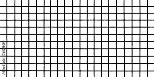 Un fondo abstracto y geométrico con una cuadrícula de líneas negras sobre un lienzo blanco, ideal para diseños modernos y minimalistas.