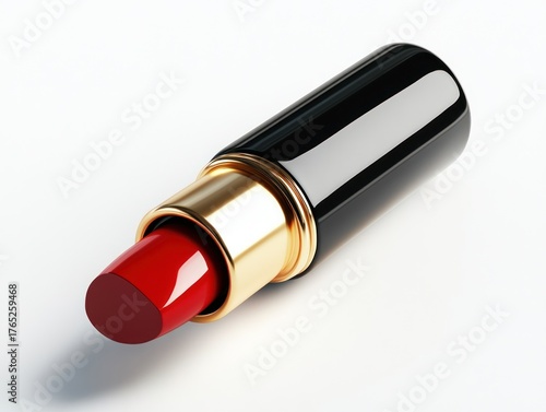 Luxurious red lipstick