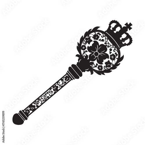 Magic wand vector icon