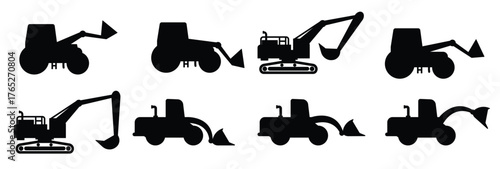  set of skid steer vector 