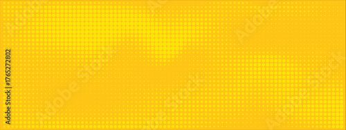 yellow halftone background bright pixelated dotted texture 