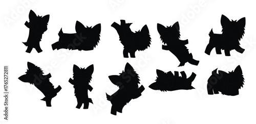 Set of Yorkshire vector illustration