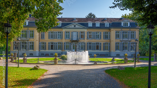 View of Morsbroich Castle in Leverkusen, Germny.
