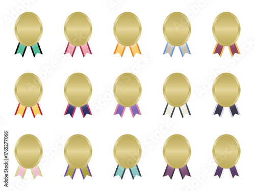 いろいろメダルリボンセット28