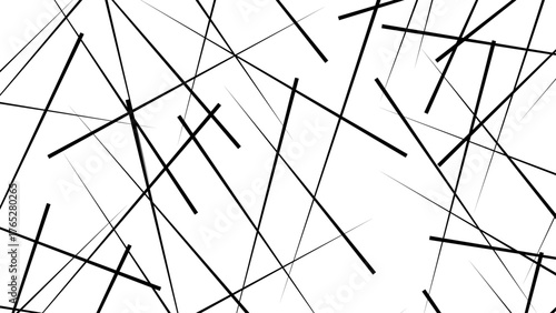 seamless random chaotic digital line business concept. abstract golden stroke lines vector background texture. 