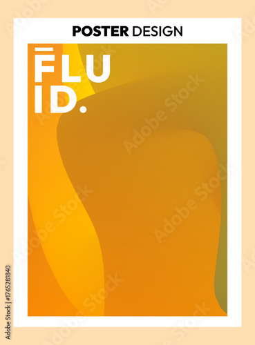 Dynamic Flux Abstract Background.Colourful Flowing Wave Vector Illustration Design Template