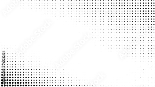 Wallpaper Mural Minimal black and white dotted halftone stop motion animation loop background Torontodigital.ca
