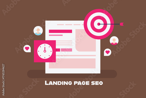 Landing page SEO to rank higher on search engine result to attract organic search traffic, better user experience and increasing conversion rate optimization