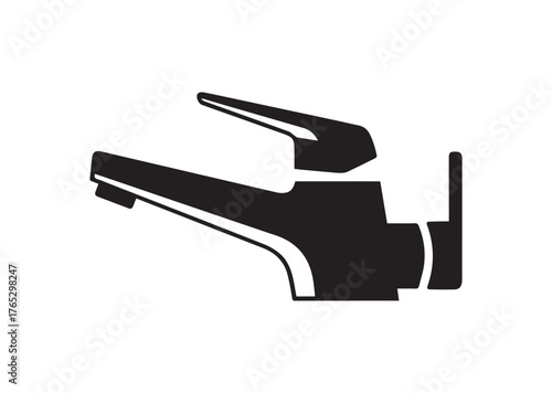 Faucet icon, Faucet silhouette vector
