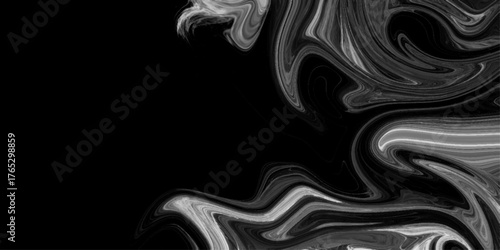 Abstract pastel gray background with waves and silk. abstract soft acrylic liquid background. Colorful marble texture, liquid paint texture in gray colors can be used for background or wallpaper.