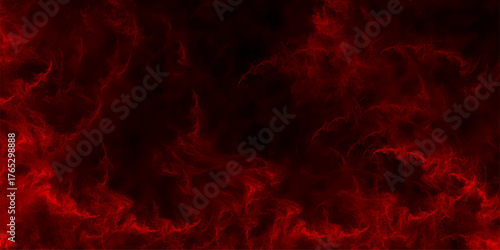 close up of a substance on a black surface. Ideal for scientific and educational purposes. colorful leaves, berries background for text design concept, frame, mockup. Vector summer illustration.