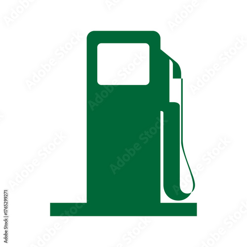 Green Fuel Pump Icon