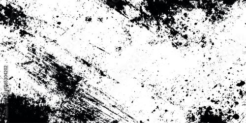 Grunge texture white and black cracks, scratches, scuffs, dust, dirt Overlay Distress grain monochrome design.