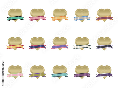 いろいろメダルリボンセット34