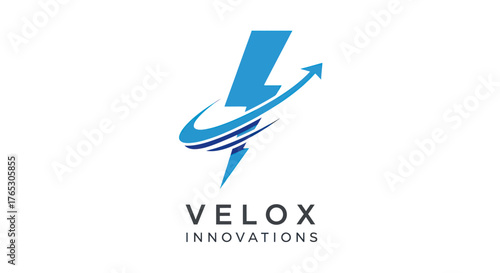 Velox Innovations Logo - A Dynamic Symbol of Technological Advancement and Progress.