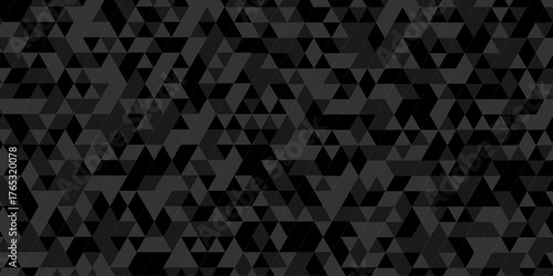 Abstract grit metal smooth dark crystal low polygon backdrop origami paper technology polygon paper  triangle mosaic texture diamond wallpaper background.