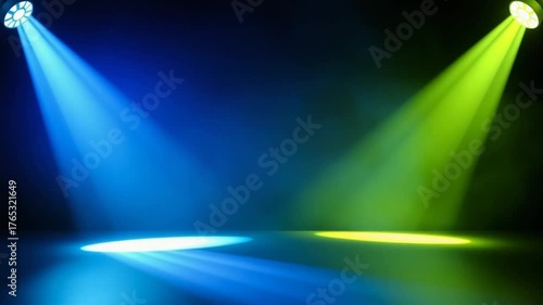 stage lights and spotlight