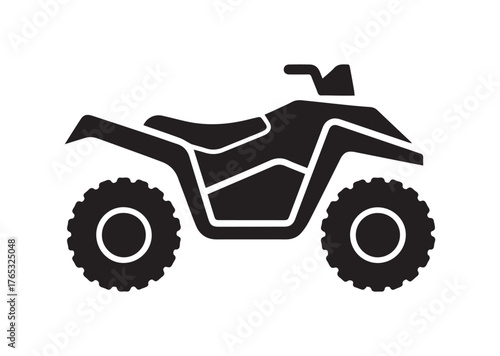 Atv vehicle icon, Atv vehicle Black vector