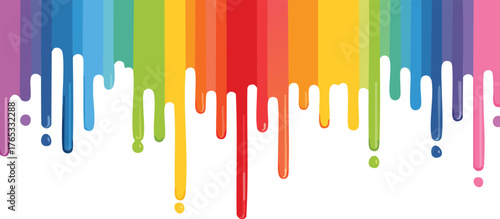 fluid colors dripping