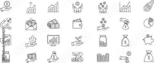 Collection of ancient egyptian hieroglyphs and symbols drawn in a sketchy style