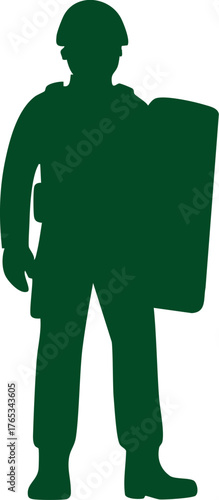 Police SWAT Silhouette