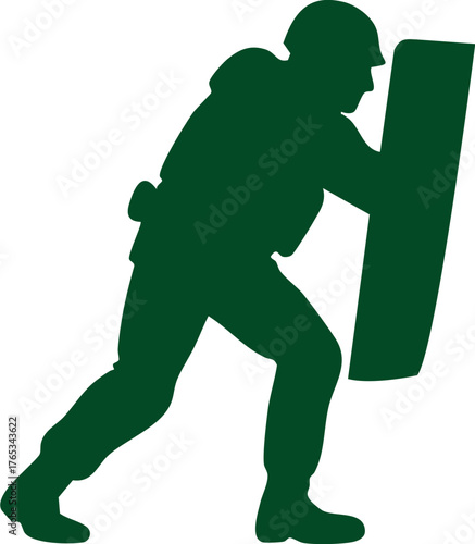 Police SWAT Silhouette