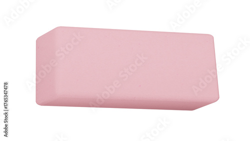 3d rendering pink eraser